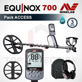 Détecteur Minelab Equinox 700 + Pack Access