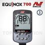 Détecteur Minelab Equinox 700 + Pack Plage