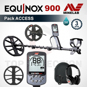 Détecteur Minelab Equinox 900 + Pack Access