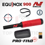 Détecteur Minelab Equinox 900 + Pack Pointer