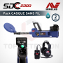 Détecteur Minelab SDC 2300 + Casque Sans Fil