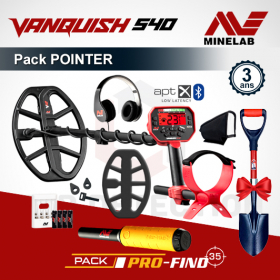 Détecteur Minelab Vanquish 460 + Pack Access