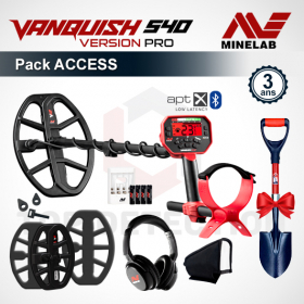 Détecteur Minelab Vanquish 560 + Pack Access