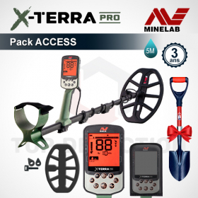 Détecteur Minelab X-Terra Pro + Pack Access