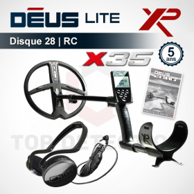 Détecteur XP Deus RC - 28 cm X35 + Casque Filaire