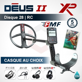 Détecteur XP Deus 2 RC Custom - 28 cm FMF