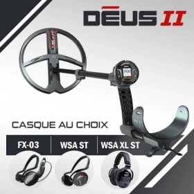XP DEUS 2 WS6 ST Master - 28FMF + Casque au choix