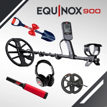 Détecteur Minelab Equinox 900 + Pack Pointer