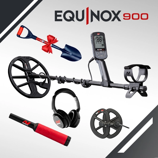 Détecteur Minelab Equinox 900 + Pack Pointer