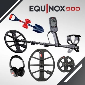 Détecteur Minelab Equinox 900 + Pack Profondeur