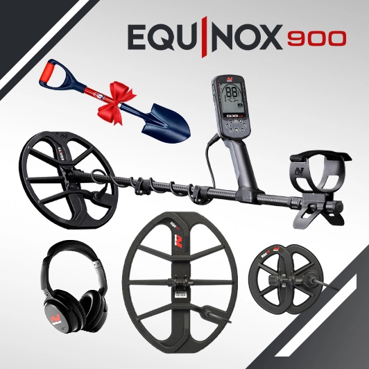 Détecteur Minelab Equinox 900 + Pack Profondeur
