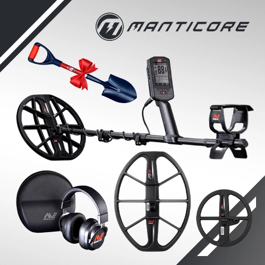 Détecteur Minelab Manticore + Pack Grande Profondeur