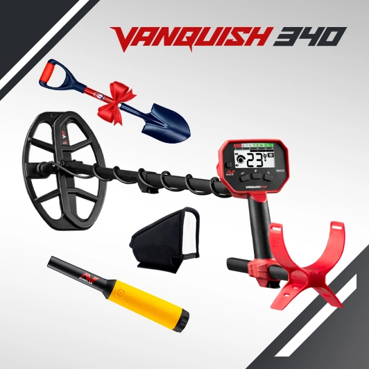 Détecteur Minelab Vanquish 340 + Pack Pointer