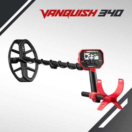 Minelab Vanquish 340 : le détecteur pour retrouver des trésors