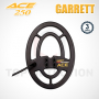 Équipé d'un disque concentrique et elliptique, le Garrett Ace 250 peut détecter en profondeur même sur les terrains pollués.