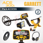 Le Garrett 300i est un détecteur de métaux facile à utiliser. Un mode d'emploi est inclus dans le pack.