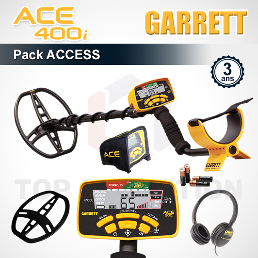 Détecteur Garrett 400i + Pack Access