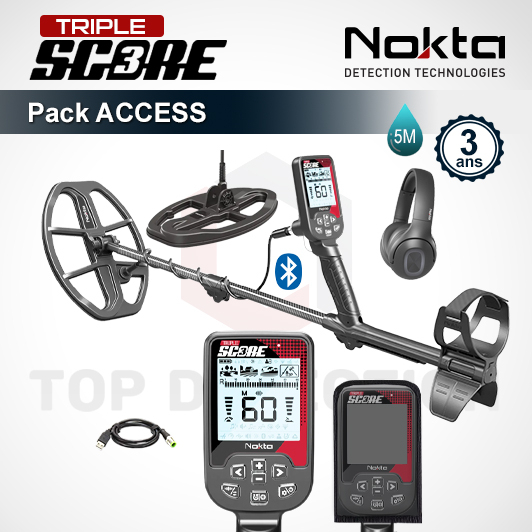 Détecteur Nokta Triple Score + Pack Access