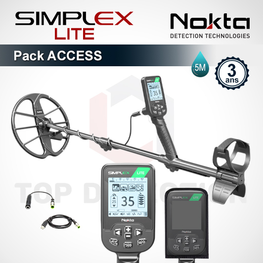 Détecteur Nokta Simplex Lite + Pack Access